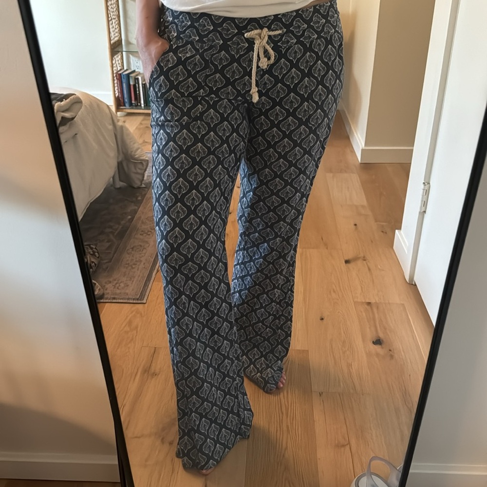 Low Rise Roxy Nautical Pants
